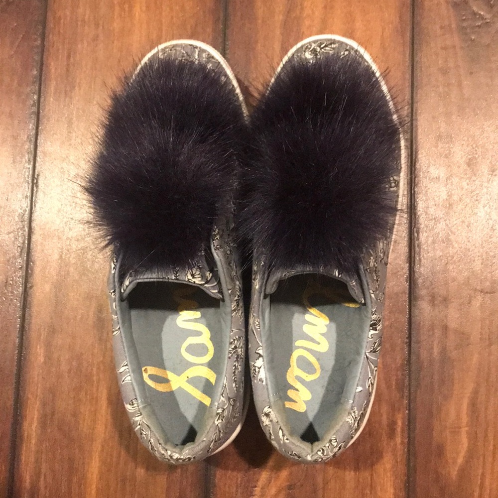 Sam Edelman Sneakers Pom Pom Size 7